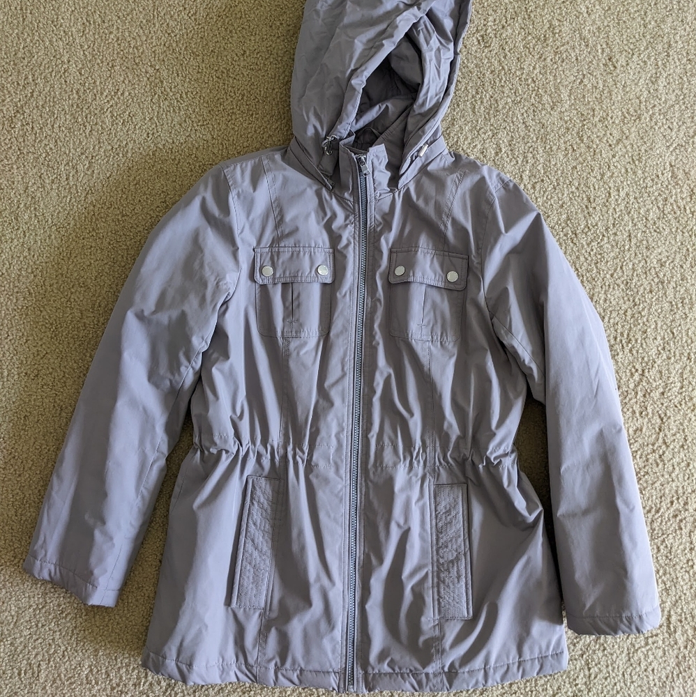 London Fog gray coat